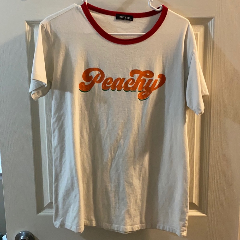 Peachy Zutter Tshirt size Small